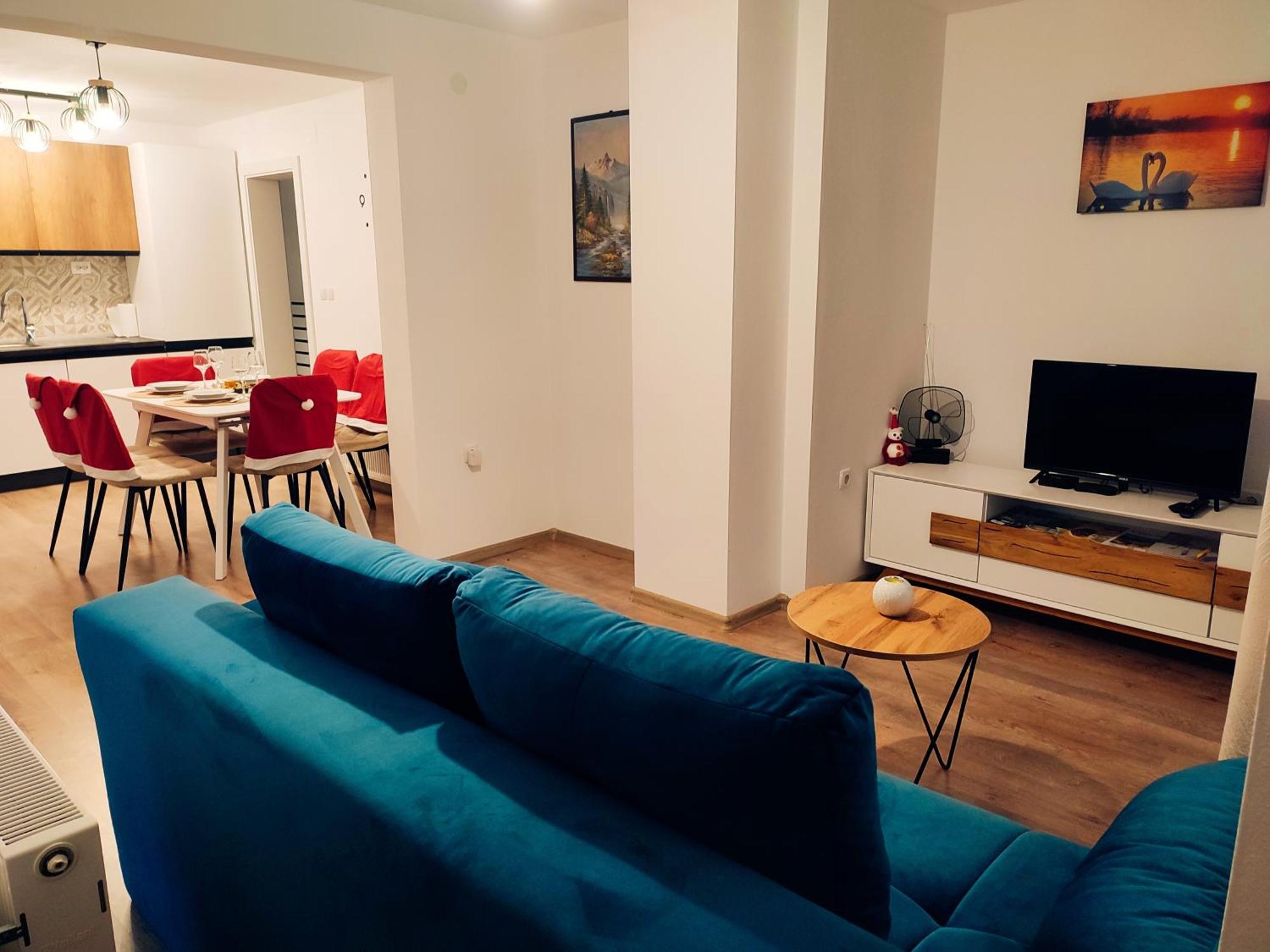 Apartman Swans Оточац Экстерьер фото