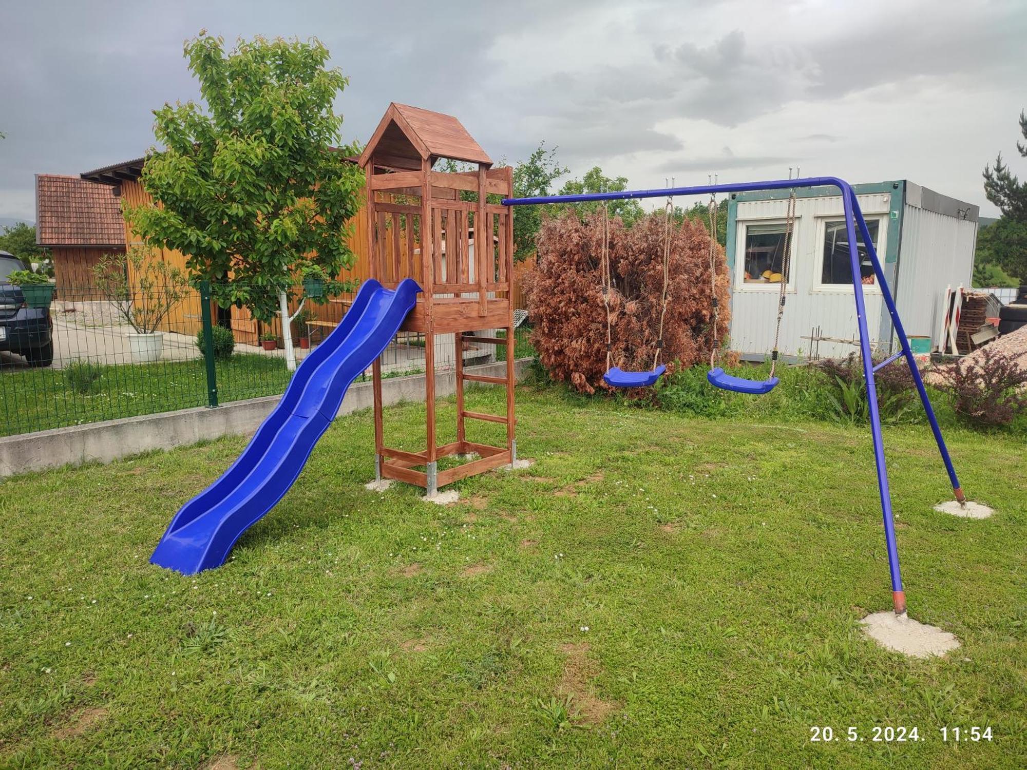 Apartman Swans Оточац Экстерьер фото